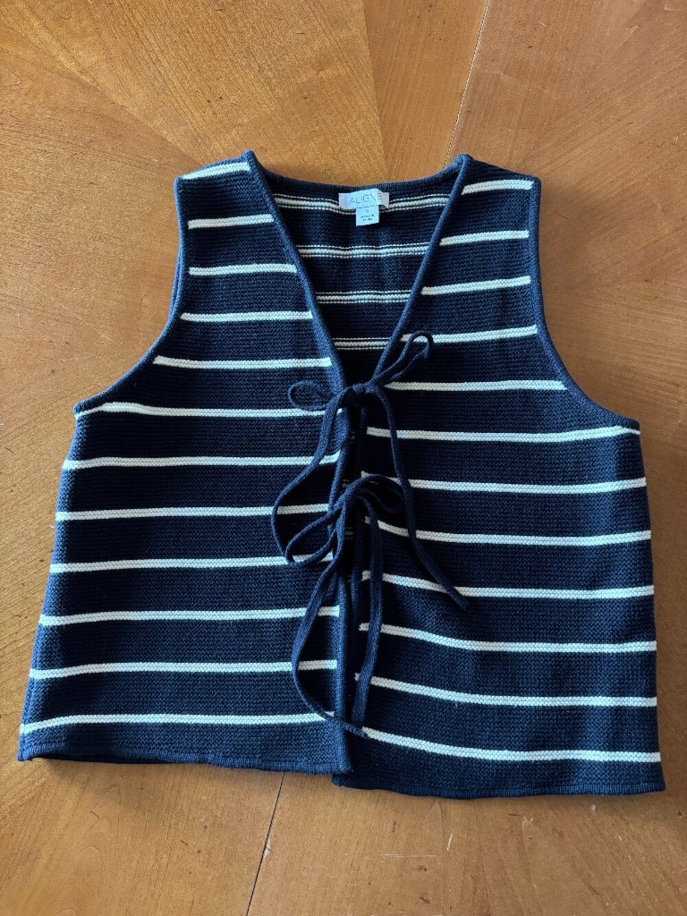 Aligne Isla knitted tie tank